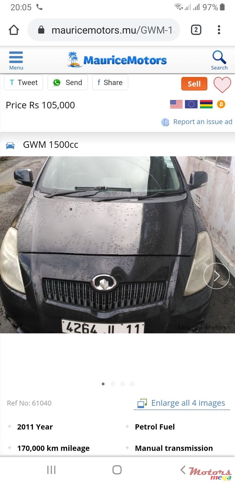 2011' GWM Florid photo #2