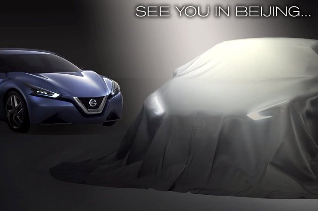 Nissan Teases Sedan Concept for Beijing 