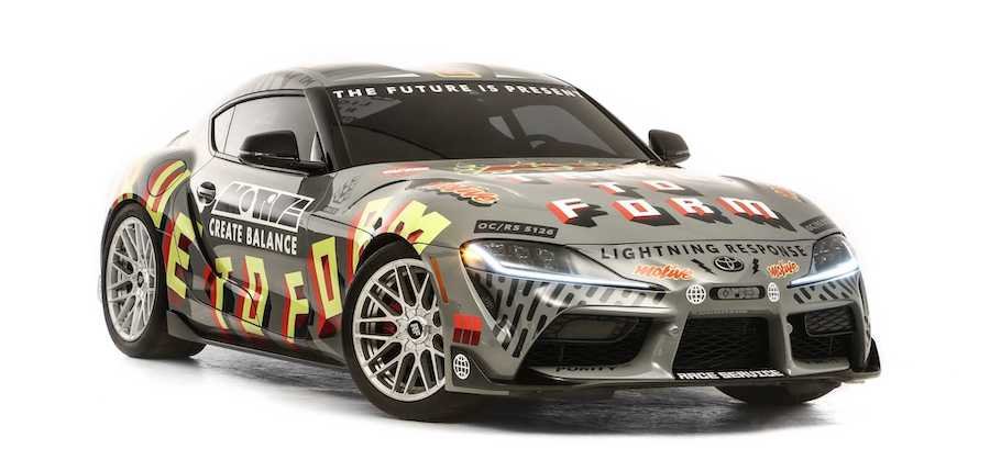 2021 Toyota Supra Gets A Bold Look From Artist Ornamental Conifer
