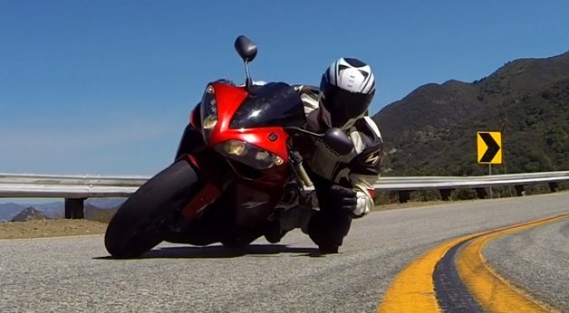 Watch this Sportbike Rider Snatch Up a GoPro at Maximum Lean