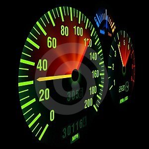 Speedometers for vehicles that less than ten years