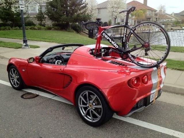 Would You Mount Your Bicycle on a Supercar?