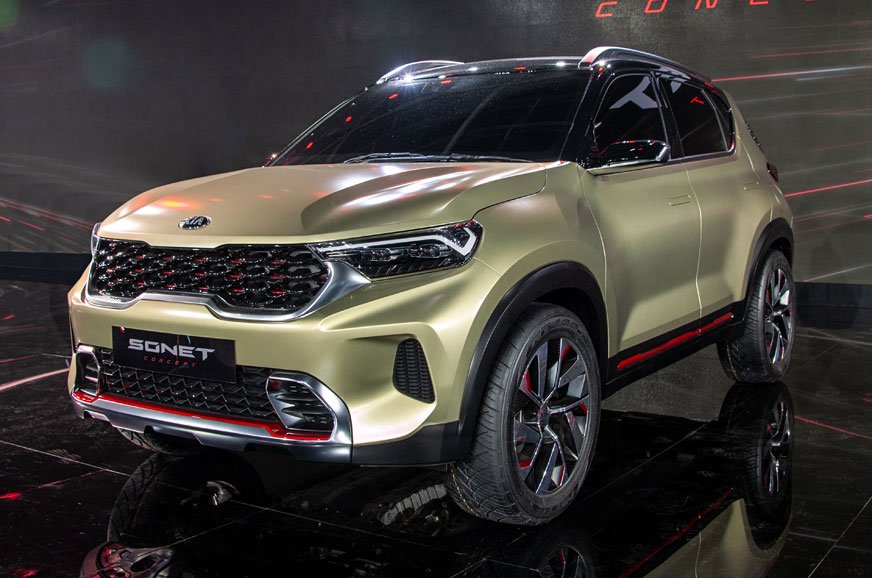 Kia Sings a Global Compact SUV Sonet Originating From India