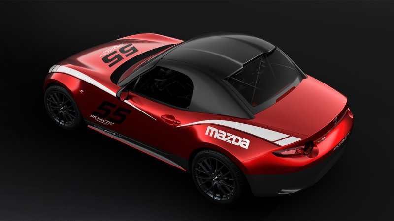 Mazda will sell a removable MX-5 Miata hardtop only to racers
