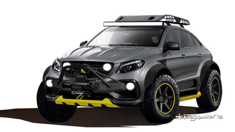 TopCar's Mercedes-AMG GLE Coupe Inferno 4x4*2 gushes Jurassic Park vibes