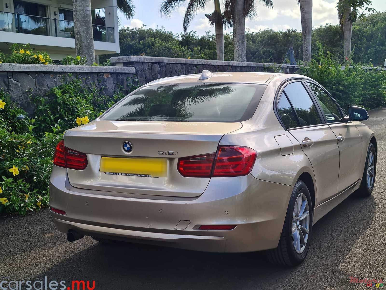 2013' BMW 316 i photo #3