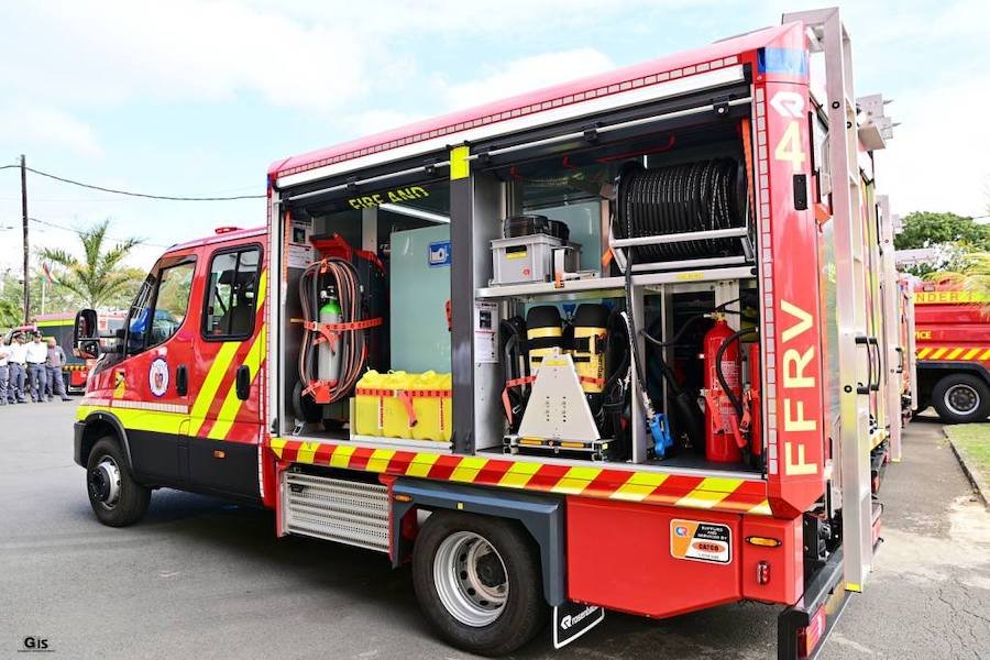 Mauritius Fire And Rescue Service: Cinq First Response Vehicles et un Rescue Van de Rs 89,2 M