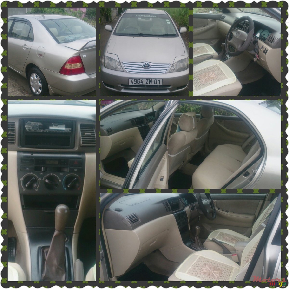 2001' Toyota Corolla nze photo #2