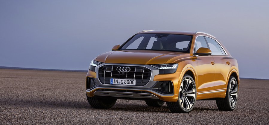 Production ready Audi Q8 SUV coupe officially unveiled in China
