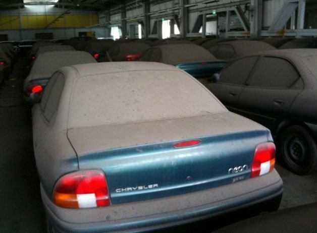 150 brand-new 1997 Chrysler Neons is the ultimate barn find