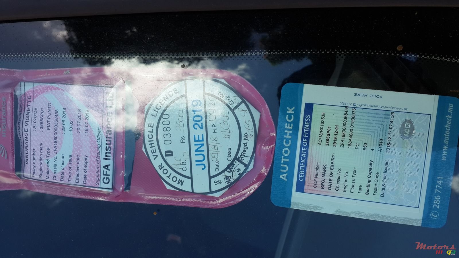 2001' Fiat Punto photo #3