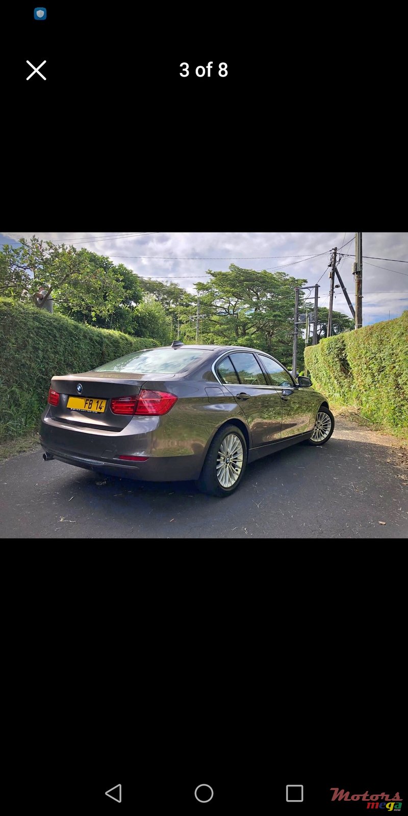 2014' BMW 316 Luxury line photo #2