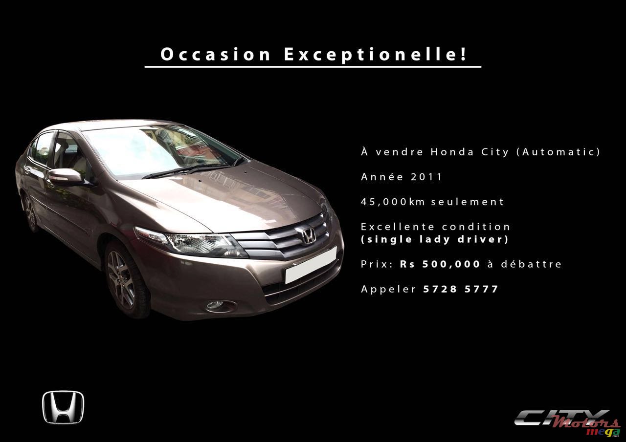 2011' Honda City sedan photo #1
