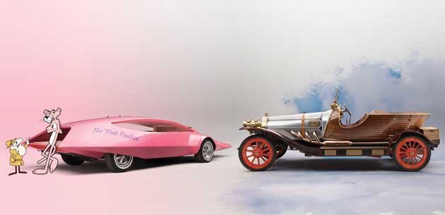 Chitty Chitty Bang Bang and Pink Panther cars up for auction
