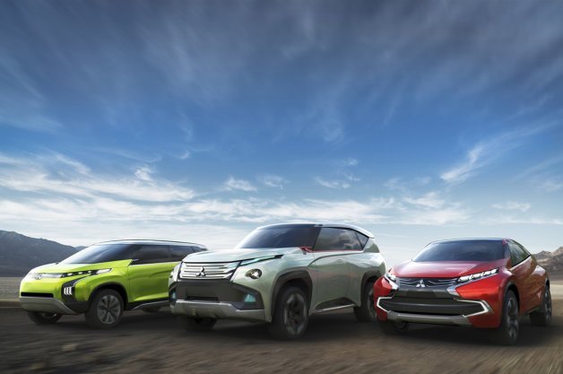Mitsubishi Readies Trio of Hybrid Utility Concepts for Tokyo