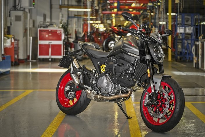 Le nouveau Ducati Monster entre en scène