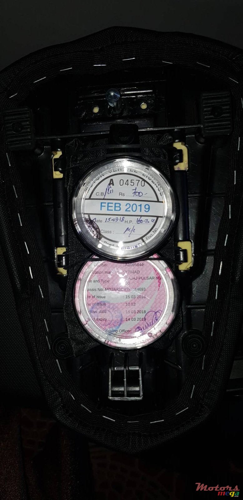 2018' Baja Pulsar NS 160 photo #4