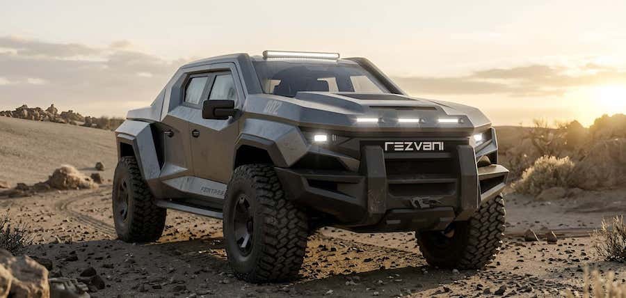This $285,000 Pickup Is A Survival Bunker On Wheels