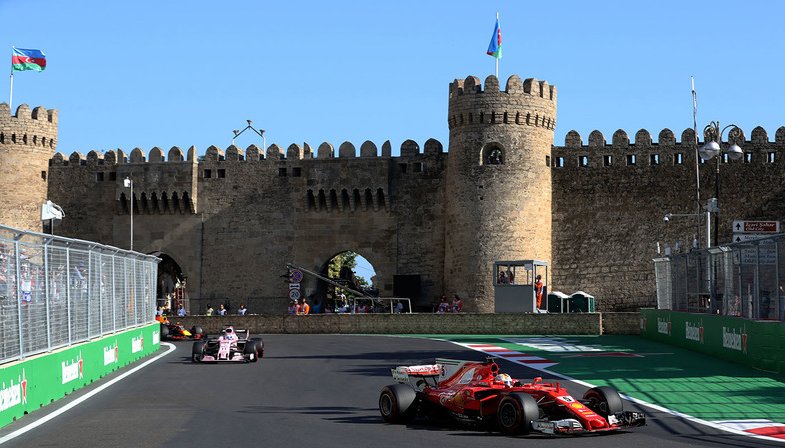 Azerbaijan GP: Ricciardo beats Bottas and Stroll in chaotic race