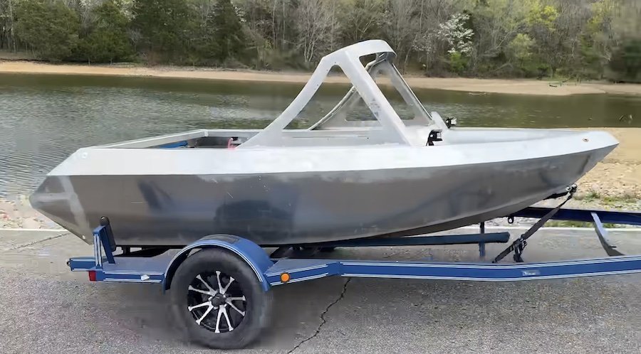 Tesla Never Made An Electric Jet Boat, So This YouTuber Built One Himself
