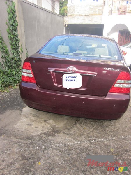 2003' Toyota Corolla NZE grade G photo #2