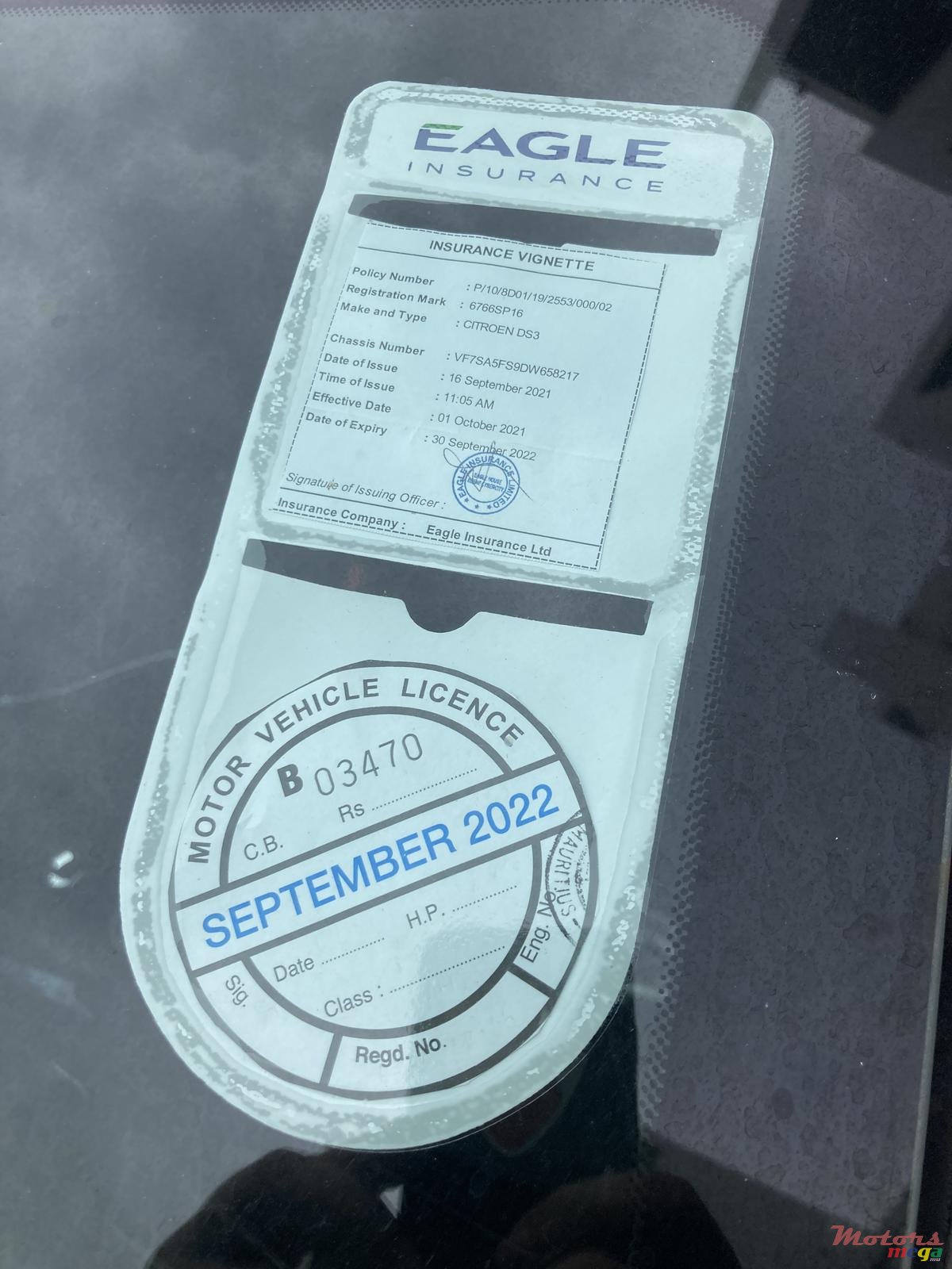 2016' Citroen DS3 1,6 essence photo #7