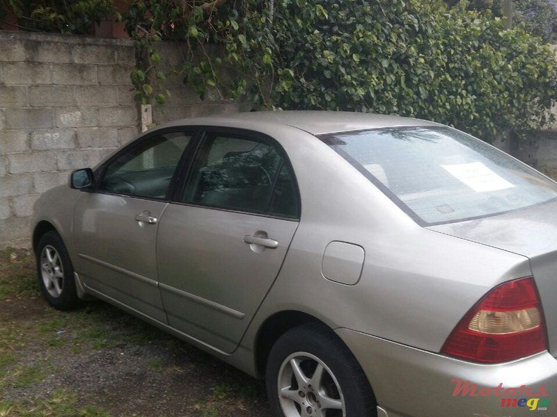 2001' Toyota Corolla NZE121 photo #4