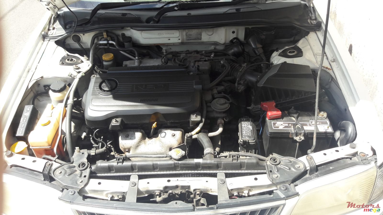 2000' Nissan Sunny b15 white photo #7