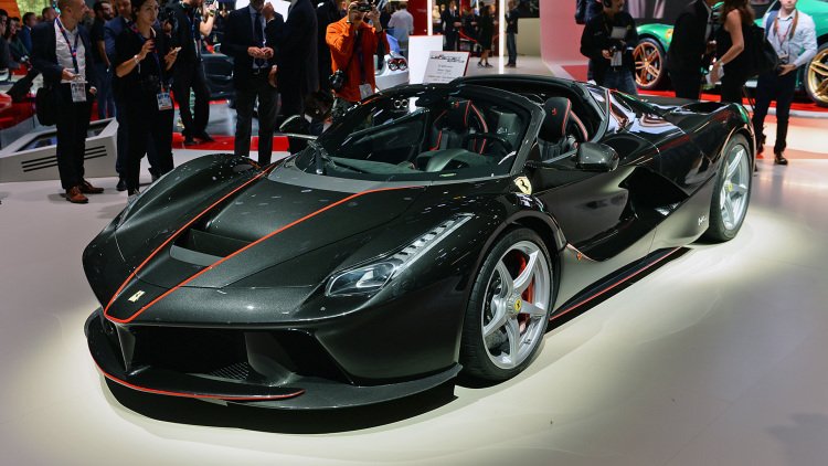 Ferrari revealed the LaFerrari Aperta, and yeah, it's already sold out