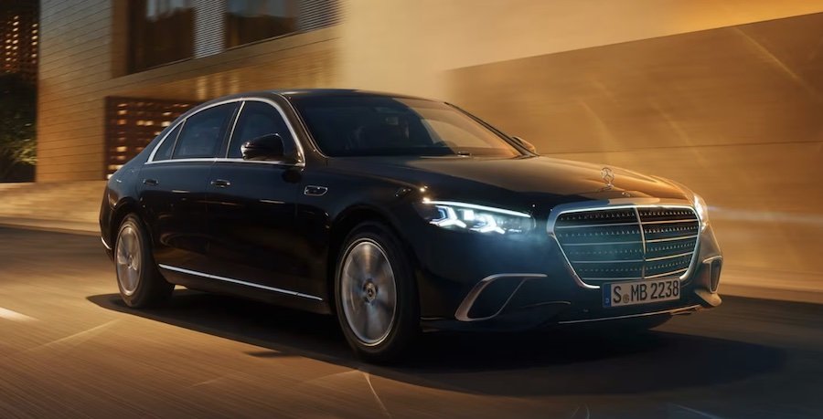 Armored V12 Mercedes S-Class