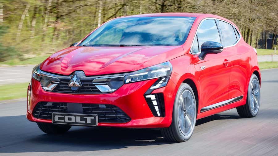 2024 Mitsubishi Colt Revealed As Rebadged Renault Clio With 66HP Base