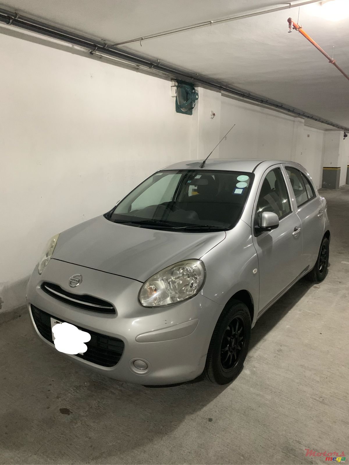 2013' Nissan Micra Black wheels photo #1