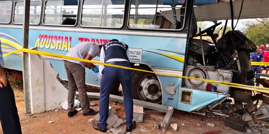 Accident mortel de Pailles: le chauffeur de l’autobus s’en remet difficilement