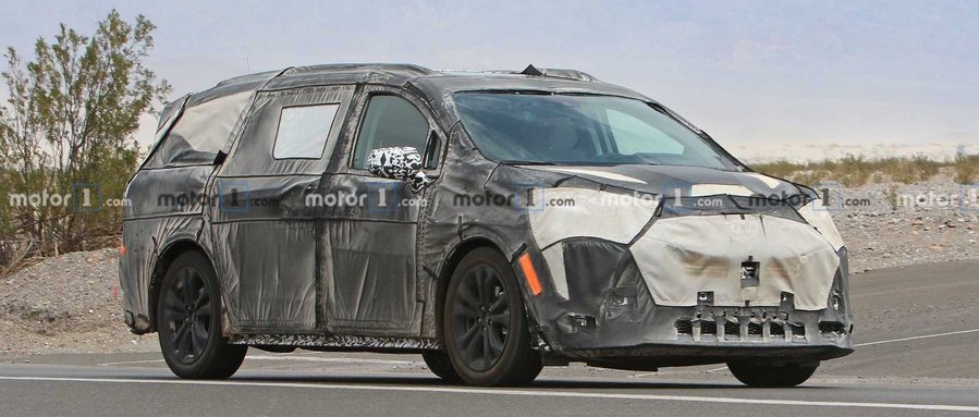 Next-Gen Toyota Sienna Minivan Spied For The First Time