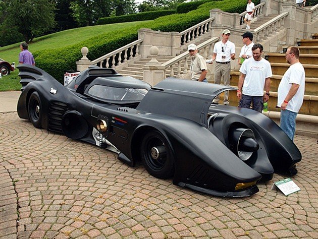 Man creates world's only turbine-powered Batmobile