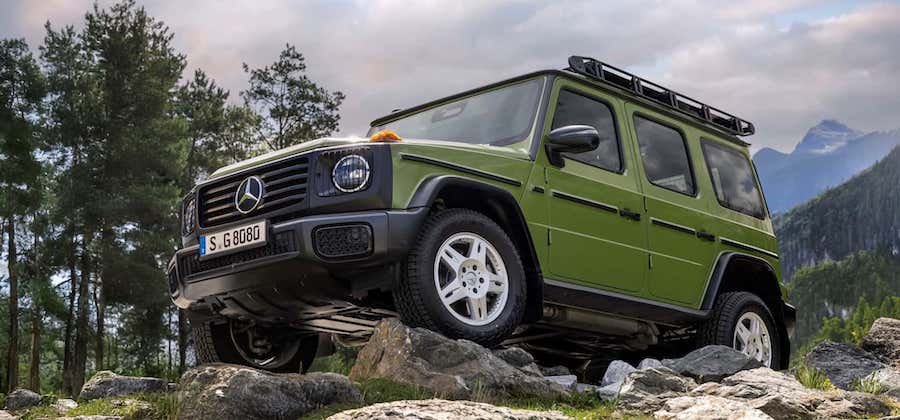 Mercedes G-Class Goes Retro With Plaid Seats And '80s Green Paint
