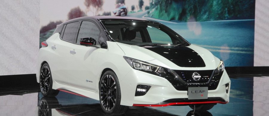 Nissan Leaf NISMO Concept at the 2017 Tokyo Motor Show