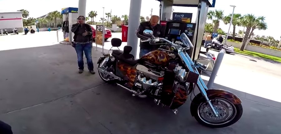 Wow! Listen To This Motorcycle's 1200hp V8 Supercharged