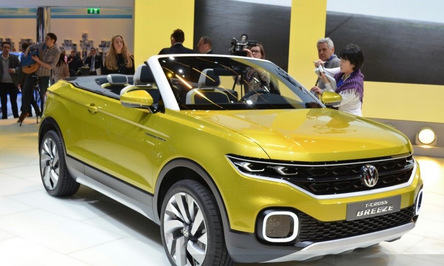 Volkswagen T-Cross Breeze Is A New CUV Disguised As A Convertible