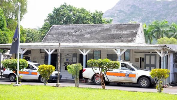 Police station Moka, Mauritius