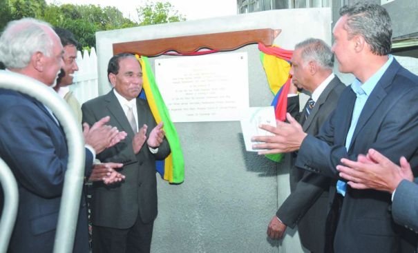 Inauguration of the Renovated Bridge Parisot with Cost of Rs 6.2M 