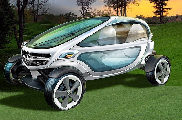 Mercedes Knows its Buyers, Designs Golf Cart of the Future