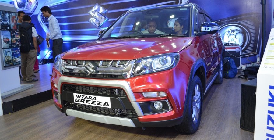 Customised Maruti Vitara Brezza showcased at Nepal Auto Show 2017