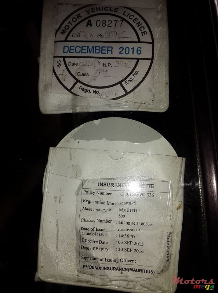 1998' Maruti 800 photo #5