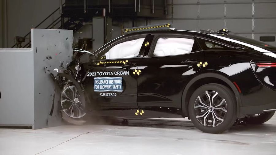 2023 Toyota Crown Passes IIHS Crash Tests With Flying Colors