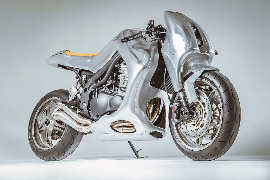 Metalbike Garage’s Triumph Speed Triple 955 Looks Ready for War