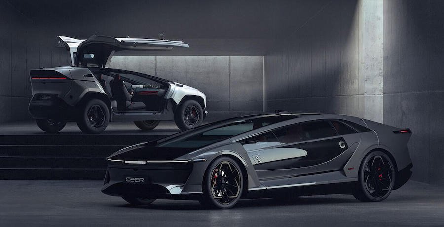 These Absolutely Wild-Looking EVs Are Saudi Arabia's First Homegrown Cars