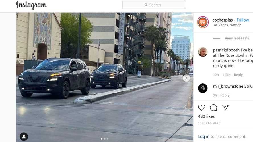 Next-Gen Nissan Rogue Prototypes Spied On The Streets Of Las Vegas
