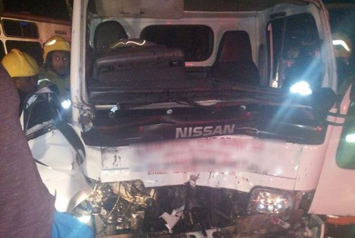 Flacq: collision entre un camion et un 4x4