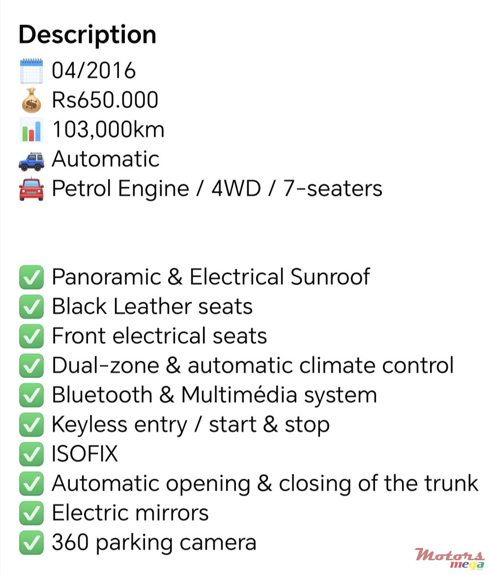 2016' Nissan X-Trail 1998cc automatic full options photo #7